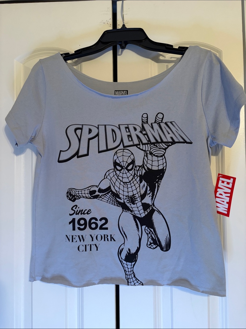 Marvel Light Blue Spider-Man Graphic Tee